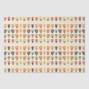 Coffee Cups Tissue Paper