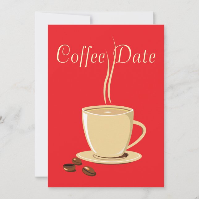 Coffee Date Invitation (Front)