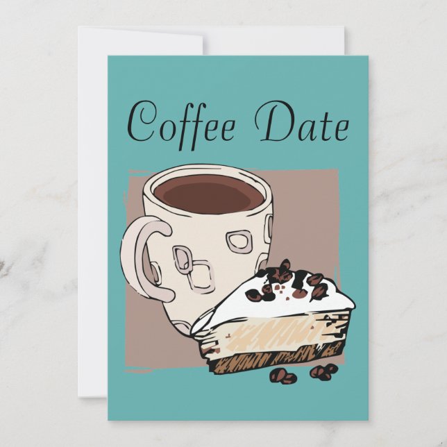 Coffee Date Invitation (Front)