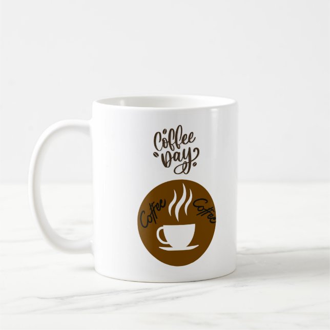 Coffee Day Coffee Mug (Left)