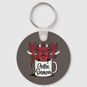 Coffee Demon Keychain