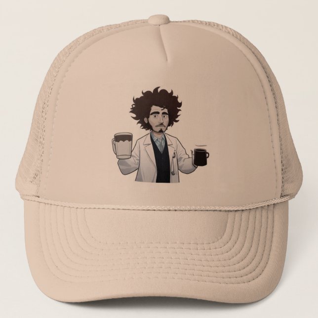 Coffee Doctor Funny Cap (Front)