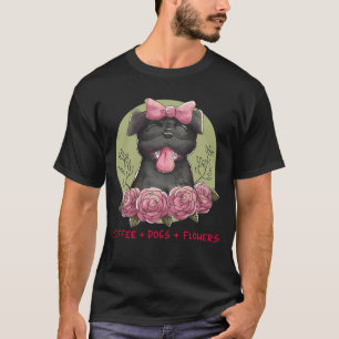 coffee + dogs + flowers T-Shirt