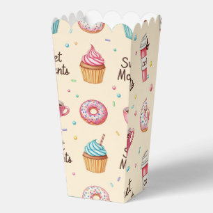 Coffee, doughnuts, and cupcakes by Natasha Us Favor Box