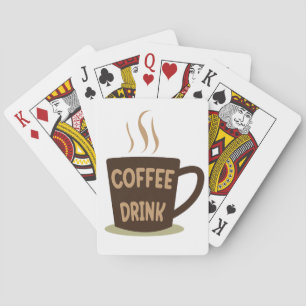 Coffee Drink Cup Playing Cards