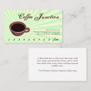 Coffee Drink Punch / Loyalty Card