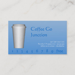 Coffee Drink Punch / Loyalty Card