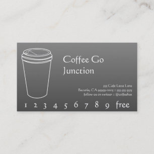 Coffee Drink Punch / Loyalty Card
