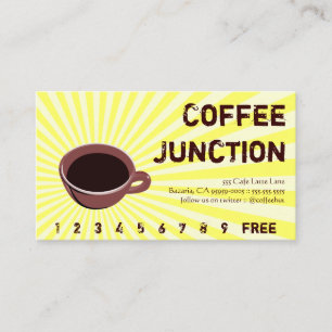 Coffee Drink Punch / Loyalty Card