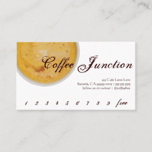 Coffee Drink Punch / Loyalty Card