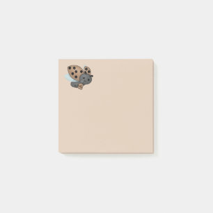 Coffee Drinking Ladybug Post-it Notes