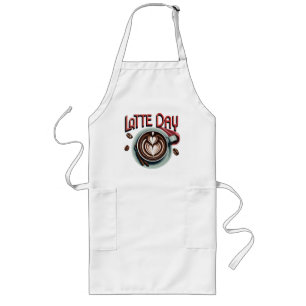 Coffee Drinks Long Apron