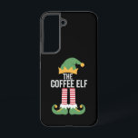 Coffee Elf Family Matching Group Christmas Samsung Galaxy Case<br><div class="desc">Coffee Elf Family Matching Group Christmas</div>