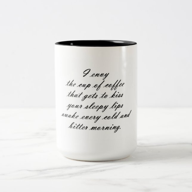 Coffee Envy Two-Tone Coffee Mug (Center)