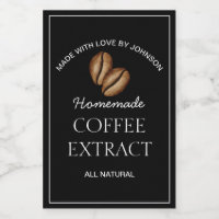 Coffee Extract Label