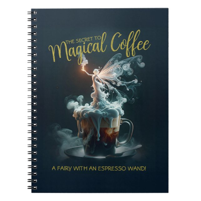 Coffee Fairy Notebook (Front)