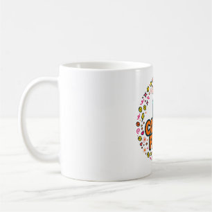 Coffee First Adulting Funny Typography Mug