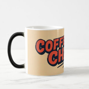 Coffee First Chaos After – Funny Sarcastic Quote D Magic Mug