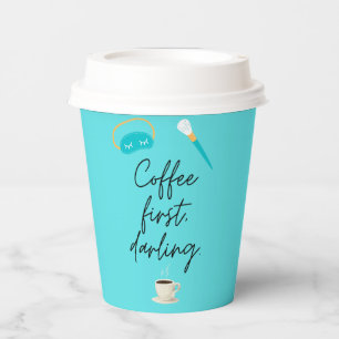 Coffee First Darling Paper Cups