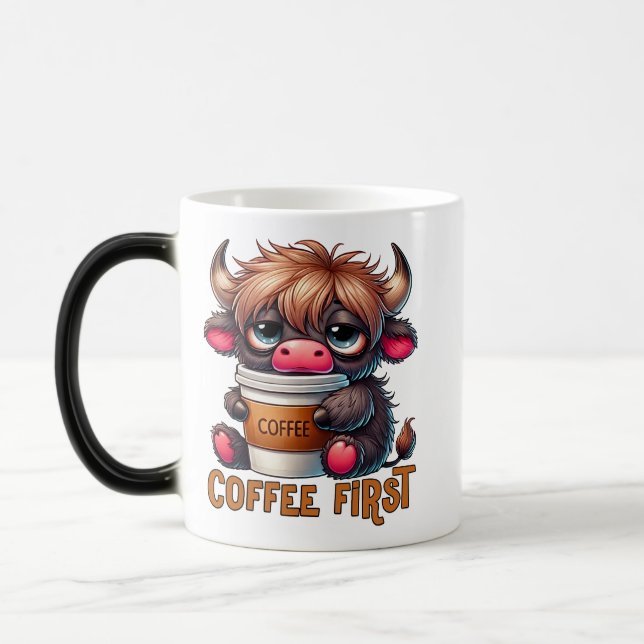 Coffee First  Magic Mug (Left)