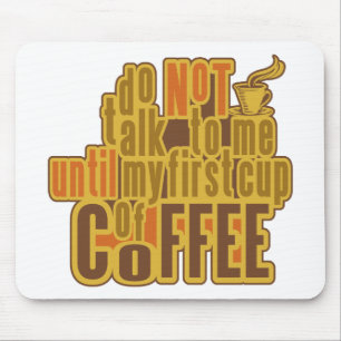 COFFEE FIRST mousepad