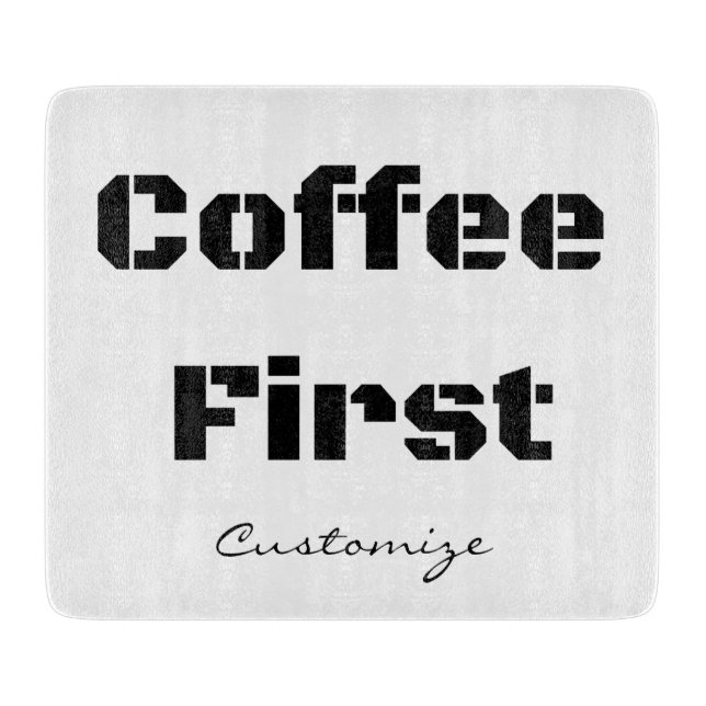 Coffee First Thunder_Cove Cutting Board (Front)