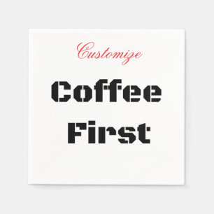 Coffee First Thunder_Cove Napkin