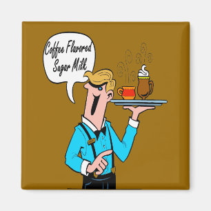 Coffee Flavoued Sugar Milk Magnet