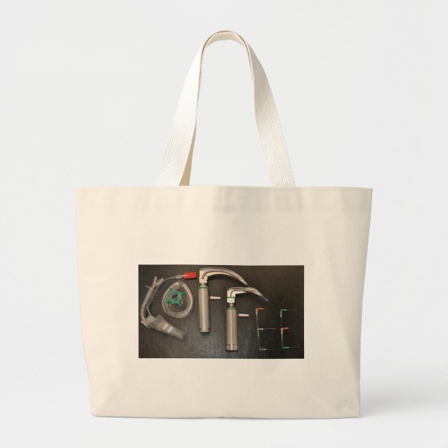 COFFEE FOR ANAESTHETISTS LARGE TOTE BAG (Front)