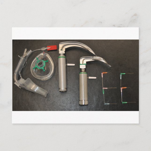 COFFEE FOR ANAESTHETISTS POSTCARD (Front)