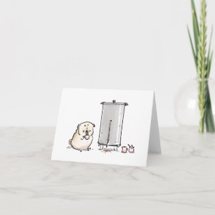 Coffee for One - pug card