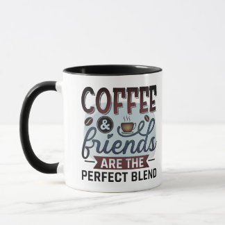 Coffee Friends Perfect Blend Photo Mug