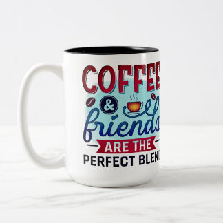 Coffee Friends Perfect Blend Photo Mug