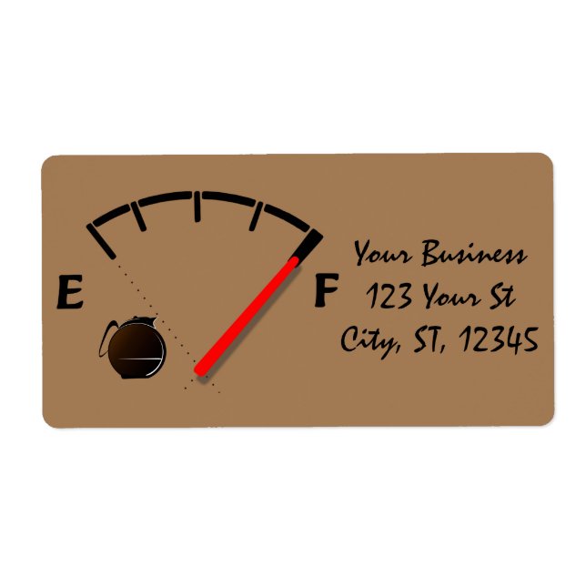 Coffee Fuel Gauge Full Thunder_Cove (Front)