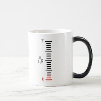 Coffee Fuel Gauge Morphing Mug