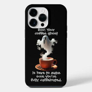 Coffee Ghost iPhone 14 Pro Max Case