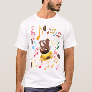 Coffee Gives me Artist Powers, Coffee Lovers T-Shirt