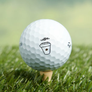 Coffee & golf Taylormade 3 pack golf balls