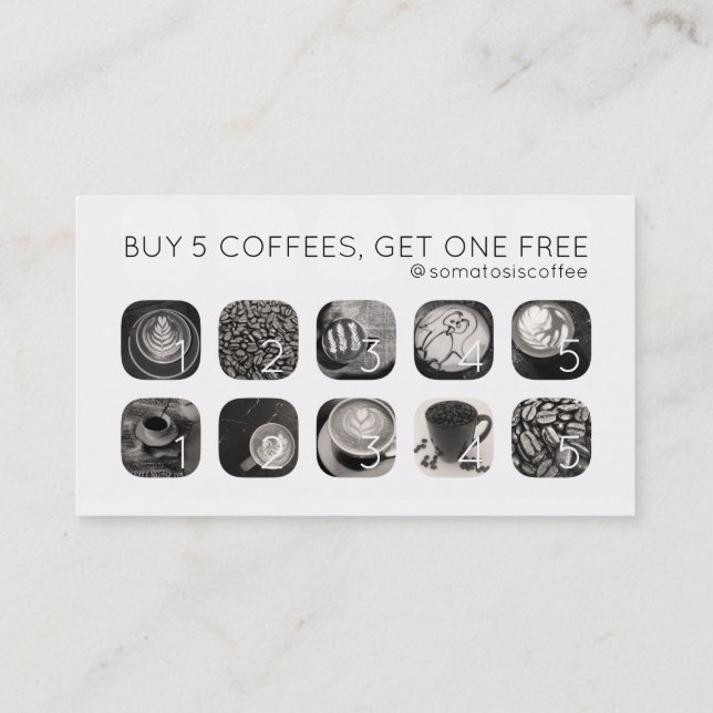 coffee grams loyalty (Back)