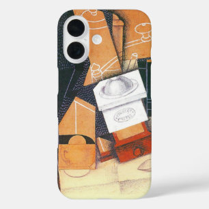 Coffee Grinder by Juan Gris, Vintage Cubism Art iPhone 16 Case