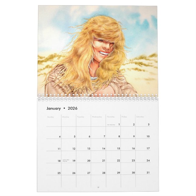 COFFEE GRINDER jpec, Art of, Sonya, 2011 Calendar (Jan 2026)