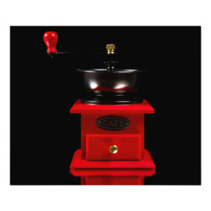 Coffee grinder photo print