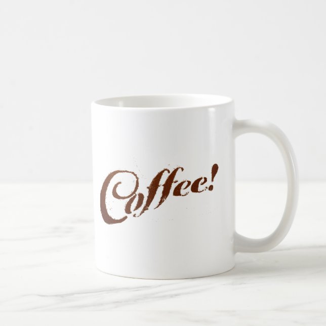 Coffee Grounds Coffee - Mug (Right)