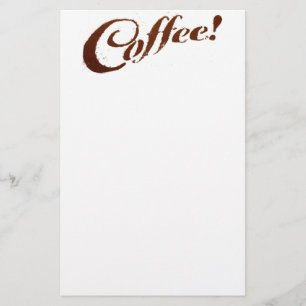 Coffee Grounds Coffee - Note pad Stationery