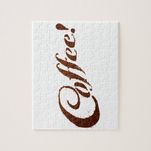 Coffee Grounds Coffee - Puzzle (Vertical)
