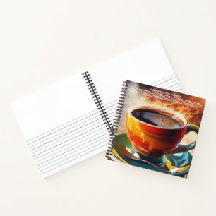 Coffee Hardcover Notebook