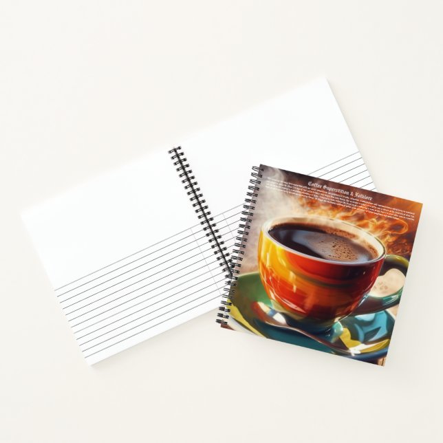 Coffee Hardcover Notebook (Inside)