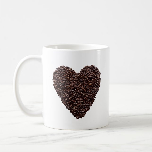 Coffee Heart Mug (Left)