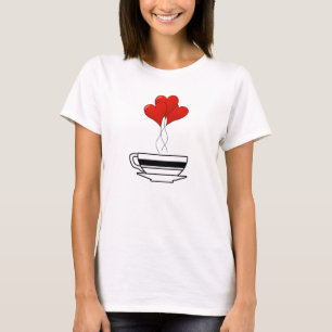Coffee Hearts T-Shirt
