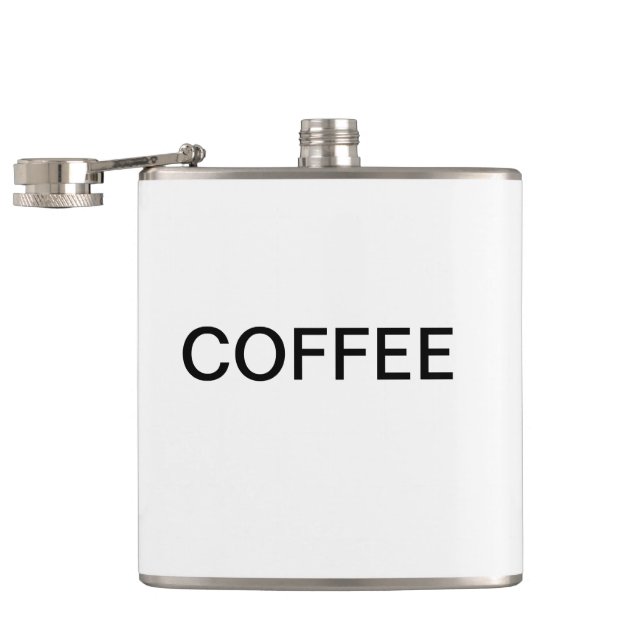 Coffee Hip Flask (Opened)